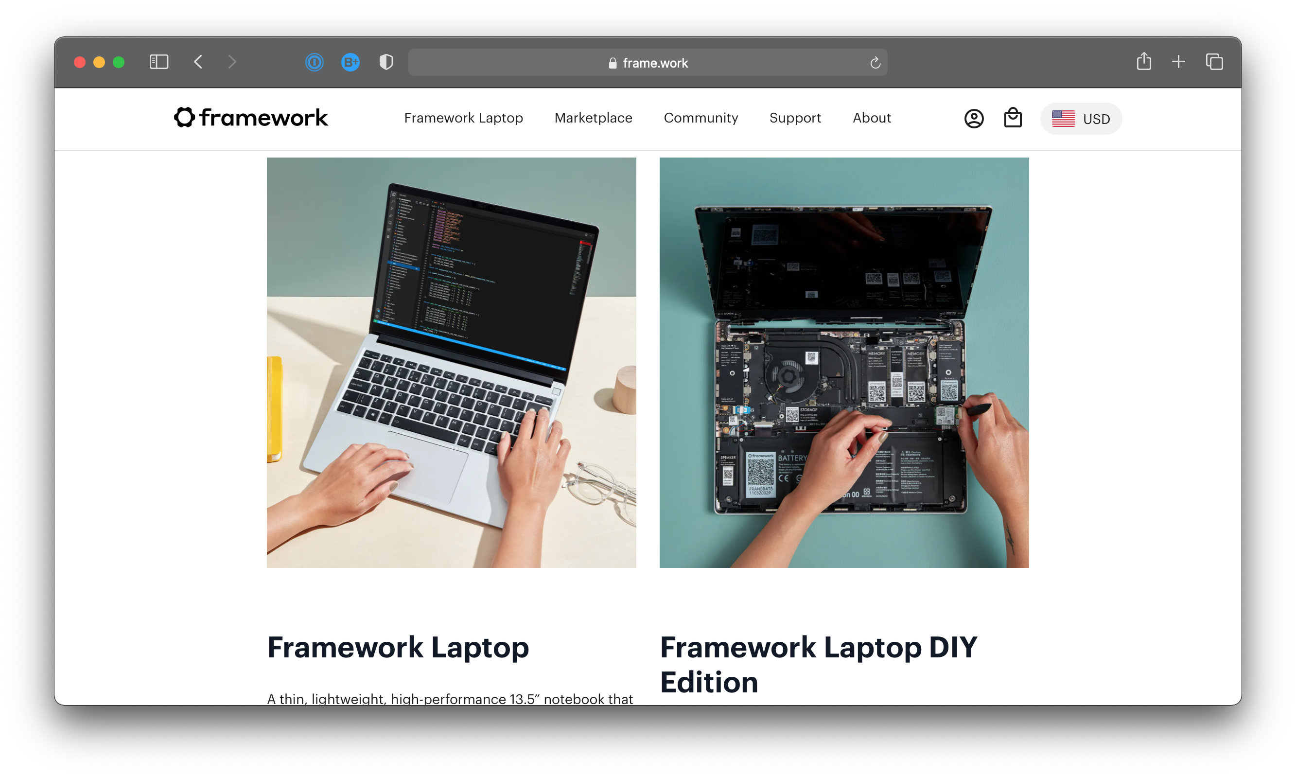 Framework Website