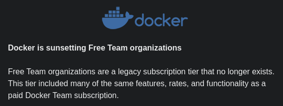 Docker Sunset Docker Hub